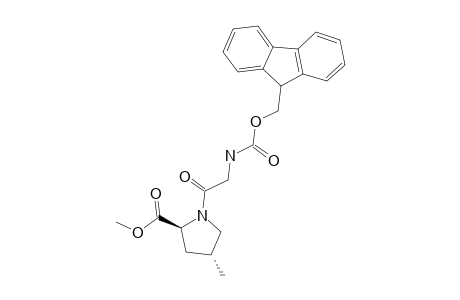 (RAC)-TRANS-1-FLUORENYL-9-METHOXYCARBONYL-GLYCINE-4-METHYLPYRROLIDINE-2-CARBOXYLIC-ACID-METHYLESTER