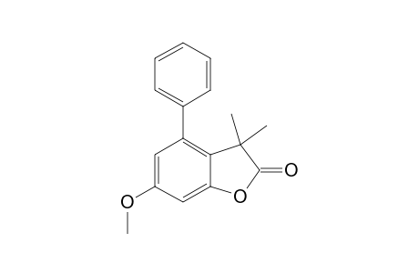 2,3-DIHYDRO-3,3-DIMETHYL-6-METHOXY-2-OXO-4-PHENYLCOUMARONE