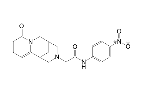 N-(4-nitrophenyl)-2-(8-oxo-5,6-dihydro-1H-1,5-methanopyrido[1,2-a][1,5]diazocin-3(2H,4H,8H)-yl)acetamide