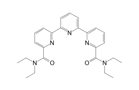 N,N,N'N'-tetraethyl-6,6''-(2,2':6',2''-terpyridine)diamide