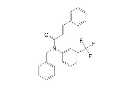 N-Benzyl-N-(3-trifluoromethylphenyl)-3-phenylacrylamide