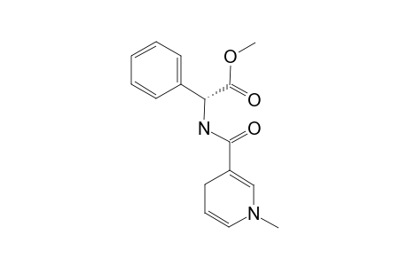 (S)-METHYL-2-(1,4-DIHYDRO-1-METHYLPYRIDINE-3-CARBOXAMIDO)-2-PHENYLACETATE