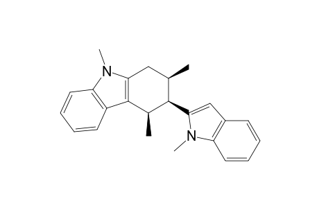 (2R,3R,4R)-2,4,9-trimethyl-3-(1-methyl-2-indolyl)-1,2,3,4-tetrahydrocarbazole