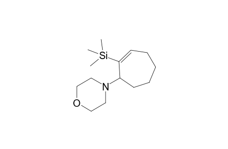 3-(N-Morpholinyl)-2-trimethylsilyl-1-cycloheptene