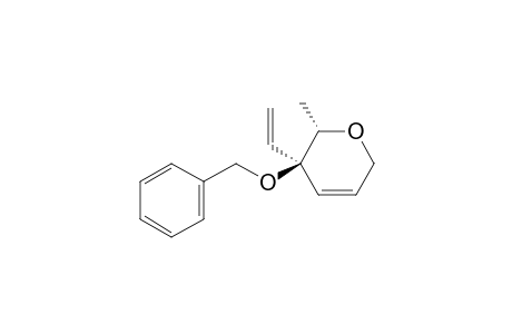 (2S,3R)-3-Benzyloxy-2-methyl-3-vinyl-3,6-dihydro-2H-pyran