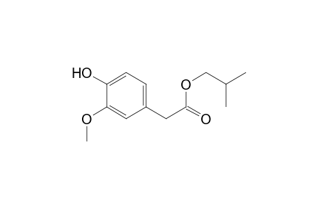 Isobutyl-2-(4-hydroxy-3-methoxy-phenyl)acetate