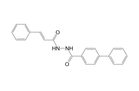 N'-[(2E)-3-Phenyl-2-propenoyl][1,1'-biphenyl]-4-carbohydrazide