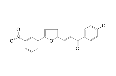 (2E)-1-(4-Chlorophenyl)-3-[5-(3-nitrophenyl)-2-furyl]-2-propen-1-one