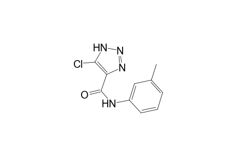 1,2,3-Triazole-4-carboxamide, N-(3-tolyl)-5-chloro-