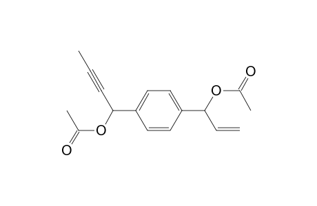 1-(1-acetoxyprop-2-enyl)-4-(1-acetoxybut-2-ynyl)benzene