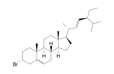 (3R,8S,9S,10R,13R,14S,17R)-3-bromanyl-17-[(E,2R,5S)-5-ethyl-6-methyl-hept-3-en-2-yl]-10,13-dimethyl-2,3,4,7,8,9,11,12,14,15,16,17-dodecahydro-1H-cyclopenta[a]phenanthrene