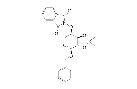BENZYL-2,3-O-ISOPROPYLIDENE-4-O-(N-PHTHALIMIDO)-ALPHA-L-ARABINOPYRANOSIDE