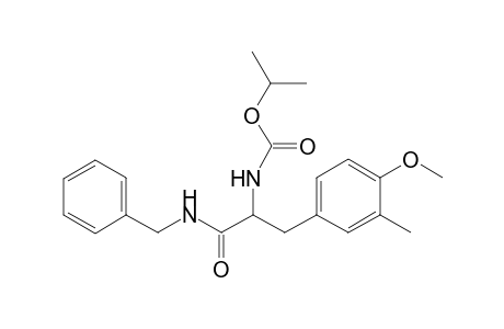 2-(N-Benzylamido)-1-(3-methyl-4-methoxybenzyl)-N-isopropyloxycarbonylamide