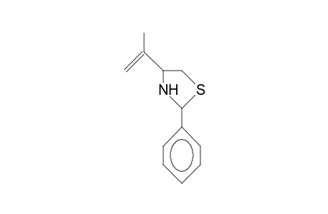 4-Isopropenyl-2-phenyl-thiazolidine