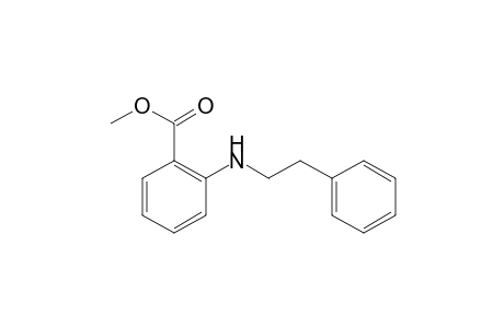 Benzoic acid, 2-[(2-phenylethyl)amino]-, methyl ester