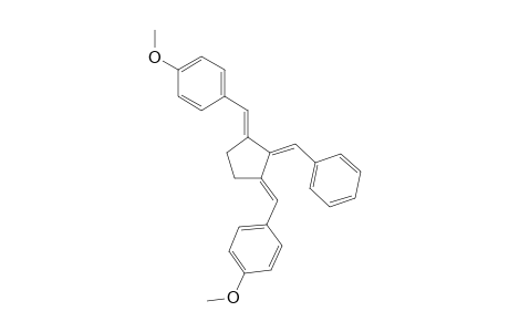 1,3-bis[(E)-4-methoxyphenyl]methylene]-2-(phenylmethylene)cyclopentane