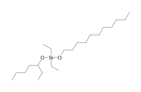 Silane, diethyl(3-heptyloxy)undecyloxy-