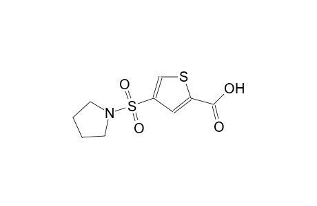 4-(1-Pyrrolidinylsulfonyl)-2-thiophenecarboxylic acid