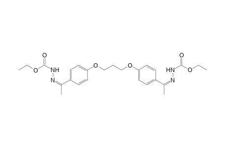 1,1'-[1",3"-Propanediyl-bis(oxy-4,1-phenylene)]-bis(ethanone) bis(ethoxycarbonyl)hydrazonr