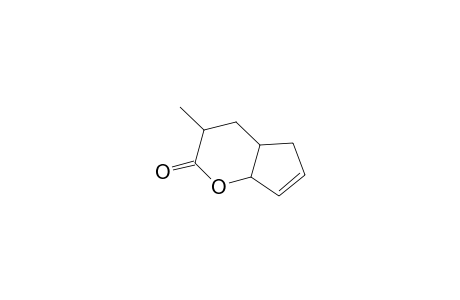 2-Oxabicyclo[4.3.0]non-8-en-3-one, 4-methyl-, endo