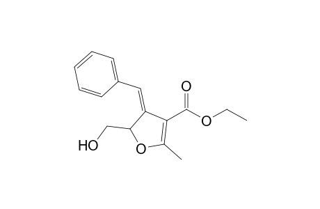 Ethyl 4-benzylidene-2-methyl-5-hydroxymethyl-4,5-dihydrofuran-3-carboxylate