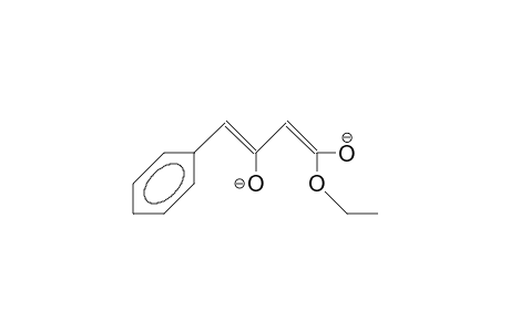 4-Phenyl-3-oxo-butanoic acid, ethyl ester dianion