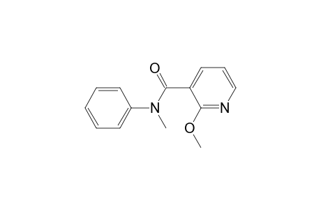 2-methoxy-N-methyl-N-phenyl-3-pyridinecarboxamide