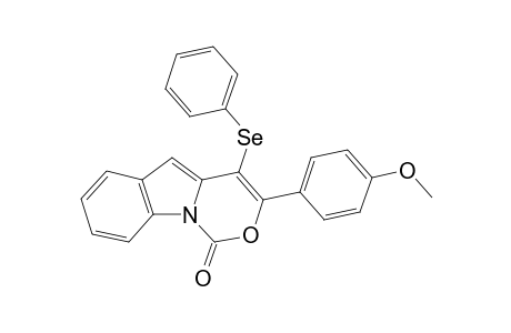 3-(4-Methoxyphenyl)-4-(phenylselanyl)-1H-[1,3]oxazino[3,4-a]indol-1-one