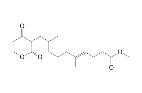 4,8-Dodecadienedioic acid, 2-acetyl-4,8-dimethyl-, dimethyl ester, (E,E)-