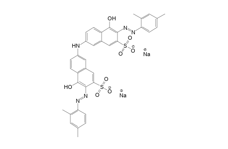 2-Naphthalenesulfonic acid, 7,7'-iminobis[3-[(2,4-dimethylphenyl)azo]-4-hydroxy-, disodium salt