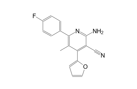 2-amino-6-(4-fluorophenyl)-4-(2-furyl)-5-methylnicotinonitrile