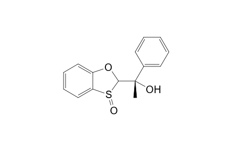2-[(1S)-1'-Phenyl-1'-hydroxyethyl]-1,3-benzoxathiol-3(2H)-oxide