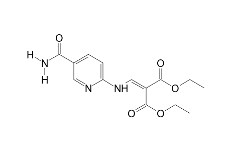 {[(5-carbamoyl-2-pyridyl)amino]methylene}malonic acid, diethyl ester