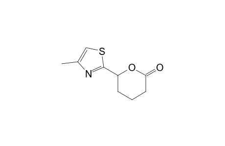 6-(4-Methylthiazol-2-yl)tetrahydropyran-2-one