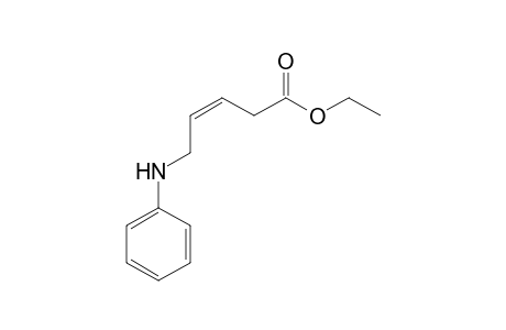 Ethyl (Z)-5-Anilino-3-pentenoate