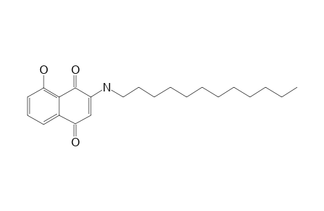 3-DODECYLAMINO-5-HYDROXY-1,4-NAPHTHOQUINONE
