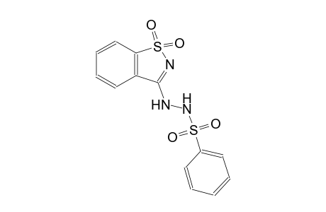 benzenesulfonic acid, 2-(1,1-dioxido-1,2-benzisothiazol-3-yl)hydrazide