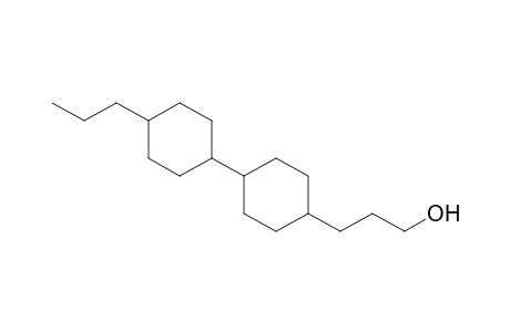 3-(4'-propyl-bicyclohexyl-4-yl)-propan-1-ol