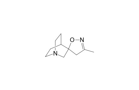 3-Methyl-1-oxa-2,7-diaza-7,10-ethanospiro[4.5]dec-2-ene