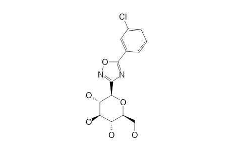 5-(META-CHLOROBENZOYL)-3-C-(BETA-D-GLUCOPYRANOSYL)-1,2,4-OXADIAZOLE