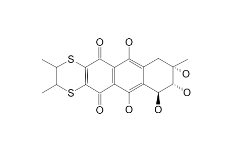 6,7-(BUTAN-2',3'-YL-DITHIO)-6-DEMETOXY-BOSTRYCIN