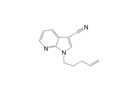 1-(pent-4-en-1-yl)-1H-pyrrolo[2,3-b]pyridine-3-carbonitrile