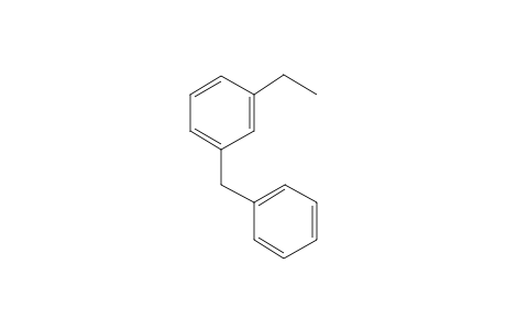 Benzene, 1-ethyl-3-(phenylmethyl)-