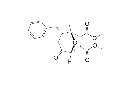 (1R,2S,5R)-2-Benzyl-1-methyl-4-oxo-8-oxa-bicyclo[3.2.1]oct-6-ene-6,7-dicarboxylic acid dimethyl ester