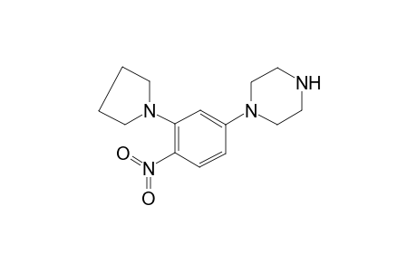 1-(4-Nitro-3-pyrrolidin-1-yl-phenyl)-piperazine