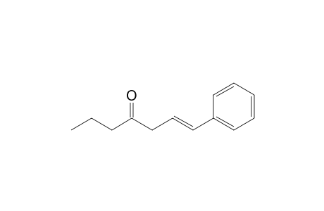 1-Phenyl-4-oxohept-1-ene