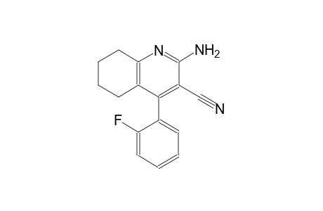 2-amino-4-(2-fluorophenyl)-5,6,7,8-tetrahydro-3-quinolinecarbonitrile