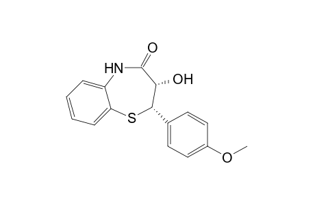 (2S-cis)-(+)-2,3-Dihydro-3-hydroxy-2-(4-methoxyphenyl)-1,5-benzodiazepin-4(5H)-one