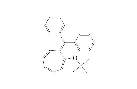 1,3,5-Cycloheptatriene, 1-(1,1-dimethylethoxy)-7-(diphenylmethylene)-