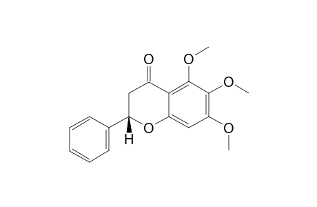 (2S)-5,6,7-TRIMETHOXYFLAVANONE